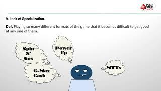 Poker Pitfalls - Episode 9, Lack of Specialization