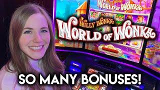How Many Charlie Free Spins Am I Going To Get? World of Wonka Slot Machine! Great Win!!