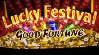 Lucky Festival MAX BET SLOT MACHINE ACTION