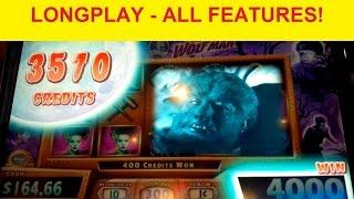 Monster Jackpots Slot Machine *LONGPLAY* All Features!