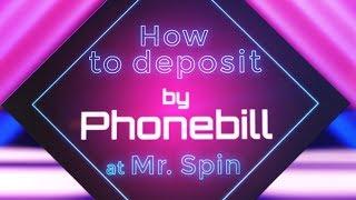 How To Pay By Phone Bill At Mr Spin Mobile Casino