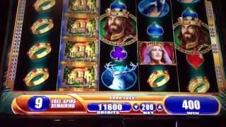 King & Sword Slot Machine ~ FREE SPIN BONUS ~ NICE WIN! ~ KEWADIN CASINO! • DJ BIZICK'S SLOT CHANNEL