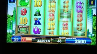 Emerald Falls 2 Cent Slot Machine Bonus