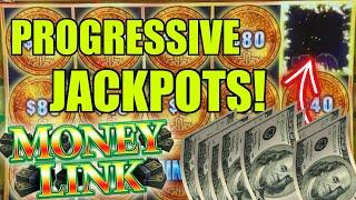 MONEY LINK SLOT MARATHON! ⋆ Slots ⋆ Filling The Screen Up With Progressive Jackpots!