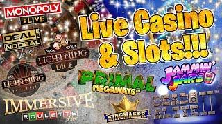 Live Casino & Slots Session!!!