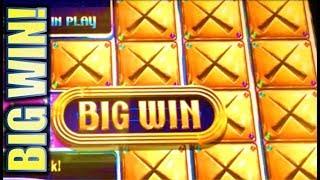 •AWESOME BIG WIN! XERXES• MONEY BURST Slot Machine Bonus (WMS)