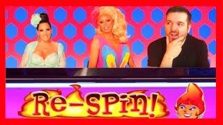 RE-SPIN FOR YOUR LIFE! SDGuy Has Good Luck...But Will He F*ck It Up? Hot Hot Super Respin Slot Bonus
