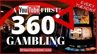 A YouTube FIRST! - 360 Degree Gambling • EVERY Tuesday • Featuring Slot Machines Elvira + Quick Hit
