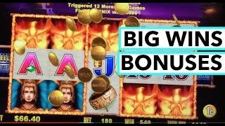 BIG WINS!!! Bonuses on Fire & Light Slot Machine