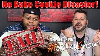 No Bake Cookie Disaster! Hershey's Cocoa Oatmeal Treats - Monkey Chow EP. 2-01