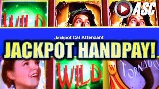 • JACKPOT HANDPAY! • NOT IN KANSAS ANYMORE (WMS/SG) WIZARD OF OZ | MEGA BIG WIN!! Slot Machine Bonus