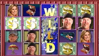 STORAGE WARS Video Slot Casino Game with a STORAGE BID FREE SPIN BONUS