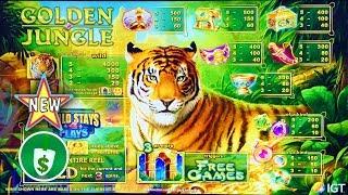 •️ New - Golden Jungle slot machine, bonus