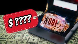 How Much Is A WSOP Bracelet REALLY Worth? #shorts