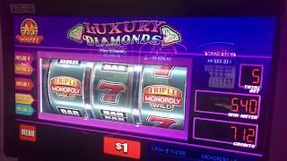 HUGE WIN!!! Monopoly Slot and 777 Hits