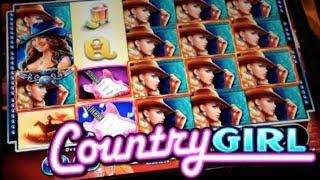 COUNTRY GIRL | WMS - COWGIRLS! Big Win! Slot Machine Line Hit