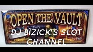Open The Vault Slot Machine ~ NICE WIN ~ THROWBACK MACHINE! ~ Fun Stuff! • DJ BIZICK'S SLOT CHANNEL