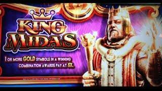 KING MIDAS | WMS - Big Win! Slot Machine Bonus Feature