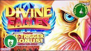 • • Divine Eagles slot machine, Big Win