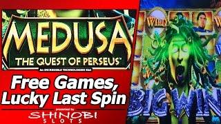 Medusa: The Quest of Perseus Slot - Free Spins, Nice Bonus Win on Lucky Last Spin