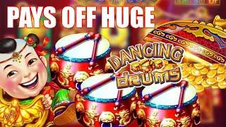 THIS IS SO CRAZY! ⋆ Slots ⋆ MEGA DANCING DRUMS JACKPOT AT FOXWOODS