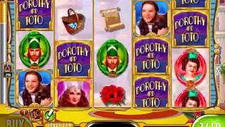 WIZARD OF OZ: DOROTHY & TOTO Video Slot Game with a "BIG WIN" SPIN BONUS