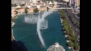 Bellagio Fountains from the 39th Floor of the Cosmopolitan Hotel Las Vegas Strip