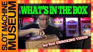 WHAT'S IN THE BOX Unboxing new stuff (Bally)  - [Slot Museum] ~ Slot Machine Preview!