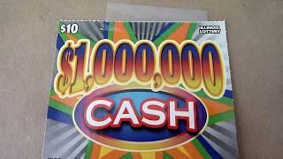 $1,000,000 CASH - $10 Instant Lottery Ticket