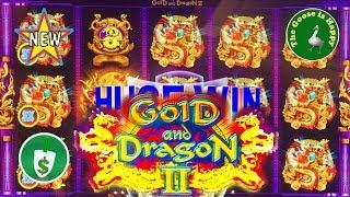 •️ NEW • Gold and Dragon II slot machine, Nice Bonus