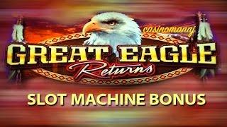 Great Eagle Returns - *NICE WIN* - Slot Machine Bonus