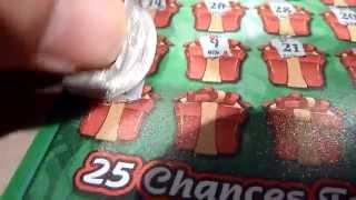 $20 Merry Millionaire - Illinois Instant Lottery Scratchcard Video