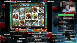 Should Not Play Poker At The Same Time! Alaskan Fishing Slot Gives Big Line Hit Win!!