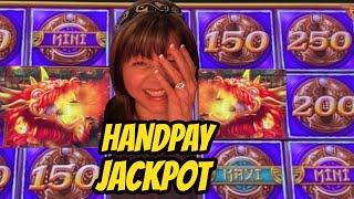 AWESOME! MY FIRST JACKPOT HANDPAY ON THIS GAME & FREE GAME RE-TRIGGERS!