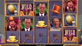 WILLY WONKA AND THE CHOCOLATE RIVER Video Slot Casino Game with a FREE SPIN BONUS
