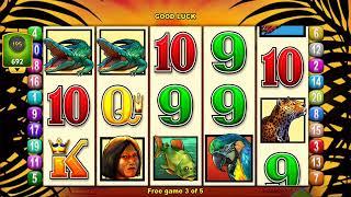 BRAZIL Video Slot Casino Game with a FREE SPIN BONUS