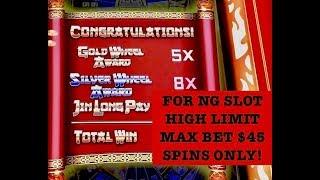 •️FULL SESSIONS •️HANDPAYS JIN LONG 888 •️ SLOT MACHINE  •️FOR NG SLOT •️HIGH LIMIT $45 SPINS ONLY•️