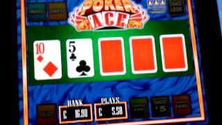 Bell Fruit Poker Ace Video Games Machine