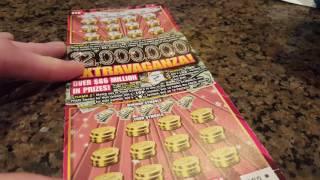 $2,000,000 EXTRAVAGANZA ILLINOIS LOTTERY SCRATCH OFF!