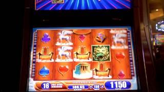 Kronos slot machine bonus win.