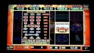 Hot Shot Progressive Slot Machine Bonus Win (queenslots)