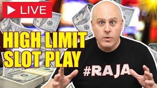 HIGH LIMIT MAX BET LIVE SLOT PLAY WITH THE RAJA!