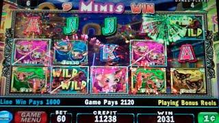 Fiesta Chihuahua Slot Machine Bonus - 10 Free Games with Split Symbols - Nice Win