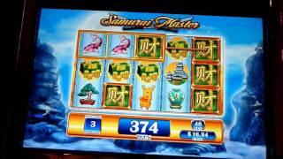 Samurai Master Slot Machine Bonus Win (queenslots)