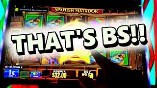 I AM GOING TO SAY IT!!! * THAT'S SOME BS!!! - New Las Vegas Casino Slot Machine Must See Nonsense