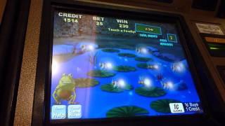 Frog Wild 2 Slot Machine Bonus Win (queenslots)