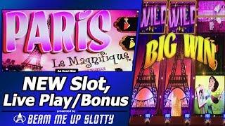 Paris Le Magnifique Slot - Live Play and 3 Free Spins Bonus in Cute Game by Everi/Multimedia Games
