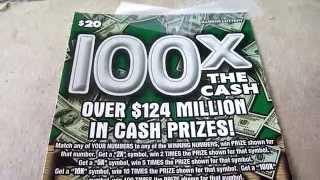 Winner - 100X the Cash! - $20 Instant Lottery Ticket
