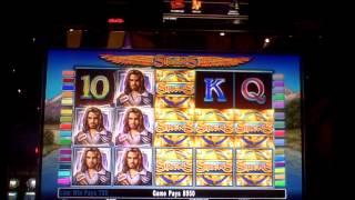 Slot machine line hit on Sirens at Sands Casino in Bethlehem
