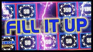 •My Biggest Progressive on LL • FILL IT UP!! • Slot Machine Pokies w Brian Christopher